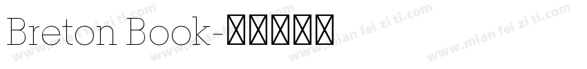 Breton Book字体转换